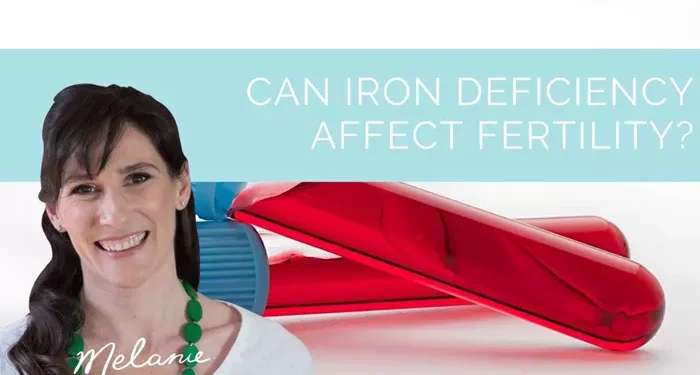 can low iron affect fertility